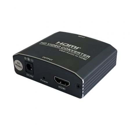 Adaptador hdmi aisens a115 0386 vga hembra jack 3.5 Depau
